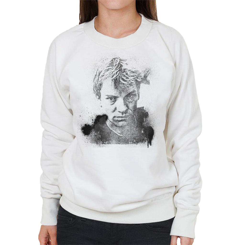 TV Times Portrait Of Musician Sting Women's Sweatshirt-ALL + EVERY