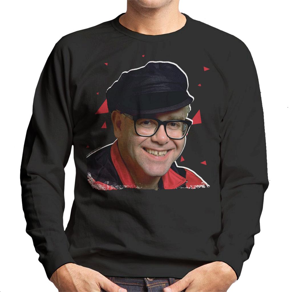 TV Times Pop Singer Elton John 1989 Men's Sweatshirt-ALL + EVERY