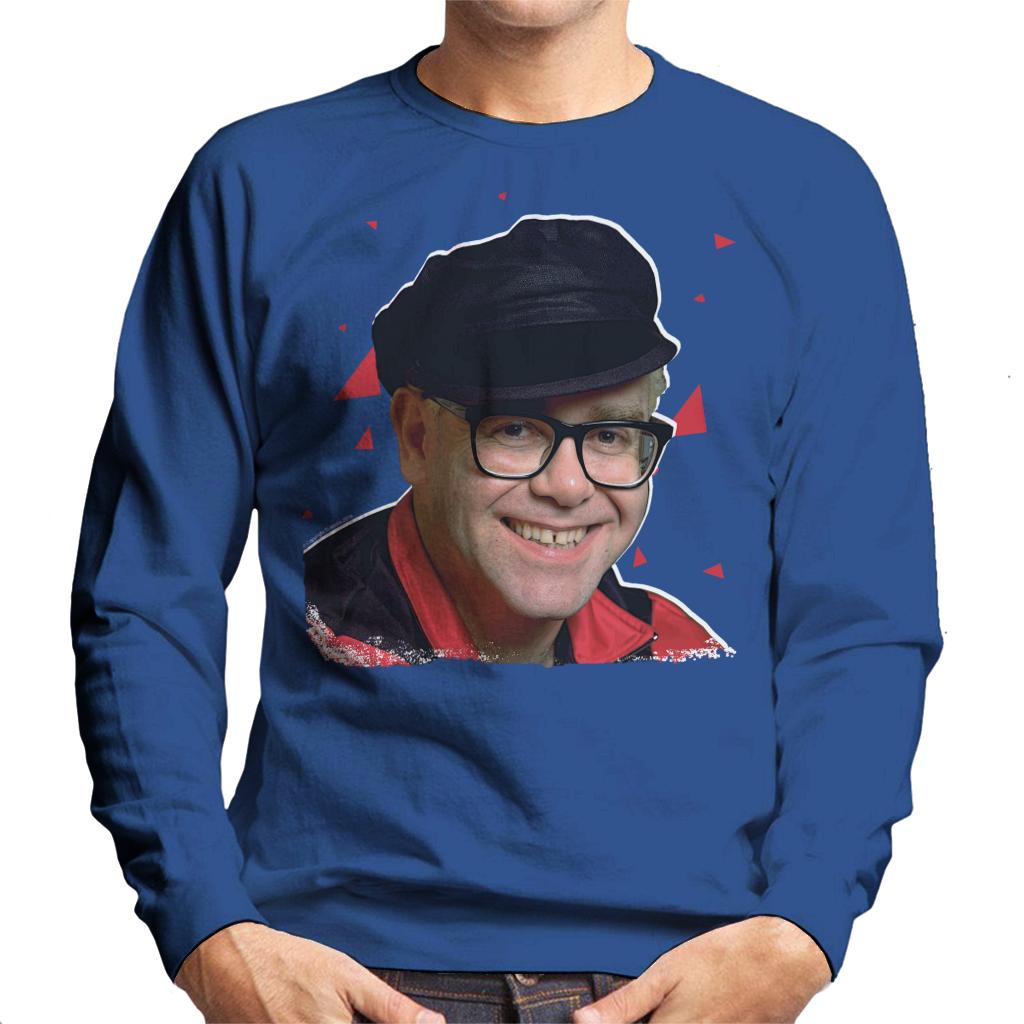 TV Times Pop Singer Elton John 1989 Men's Sweatshirt-ALL + EVERY