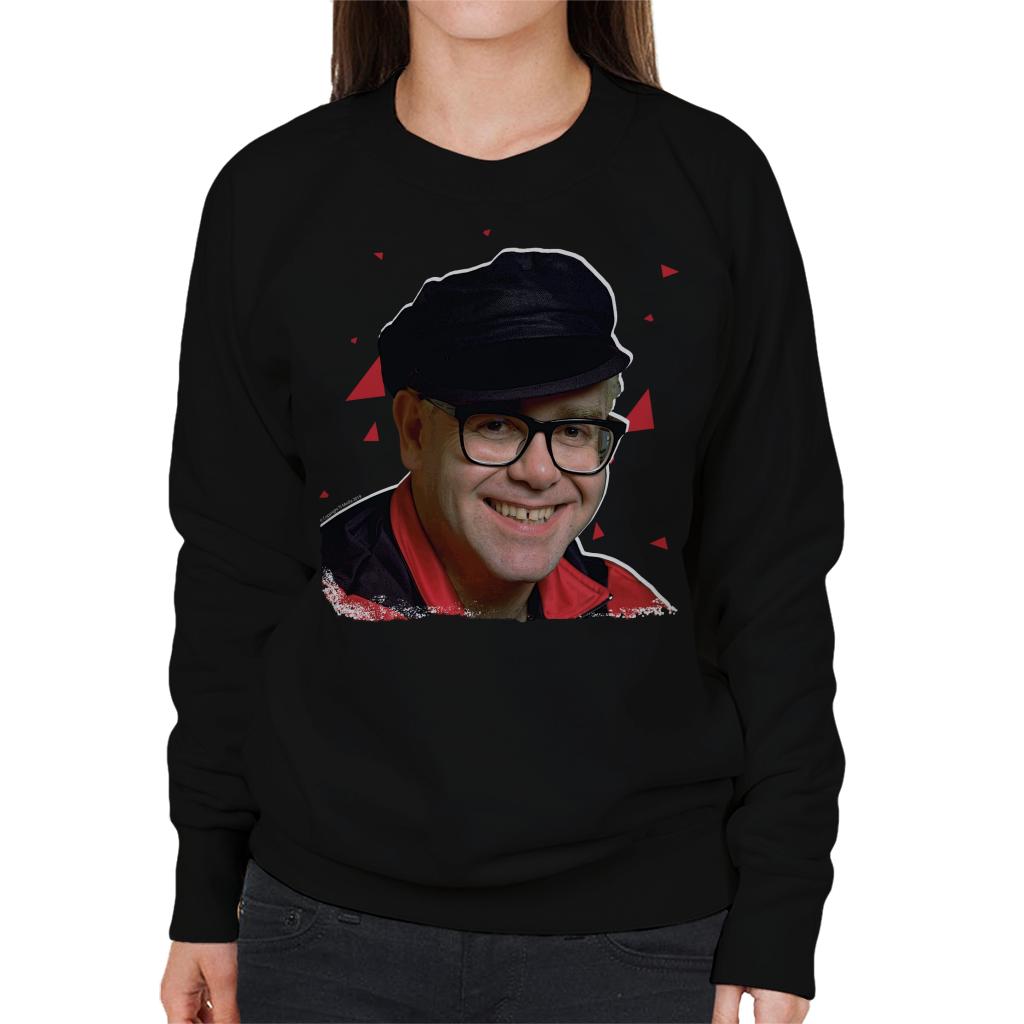 TV Times Pop Singer Elton John 1989 Women's Sweatshirt-ALL + EVERY