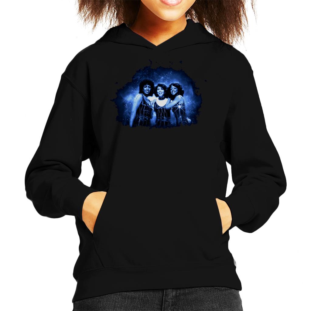 TV Times The Three Degrees Pop Group Kids Hooded Sweatshirt-ALL + EVERY