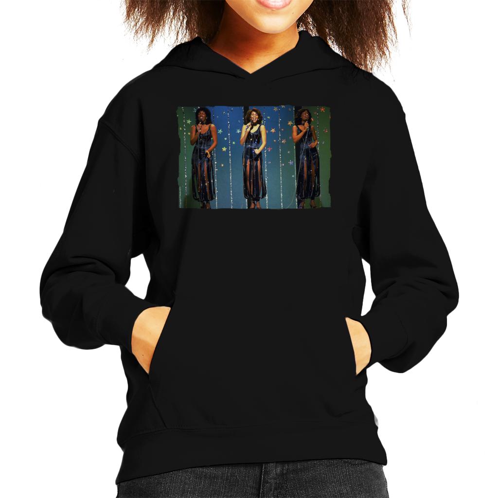 TV Times The Three Degrees Pop Group Performing Kids Hooded Sweatshirt-ALL + EVERY