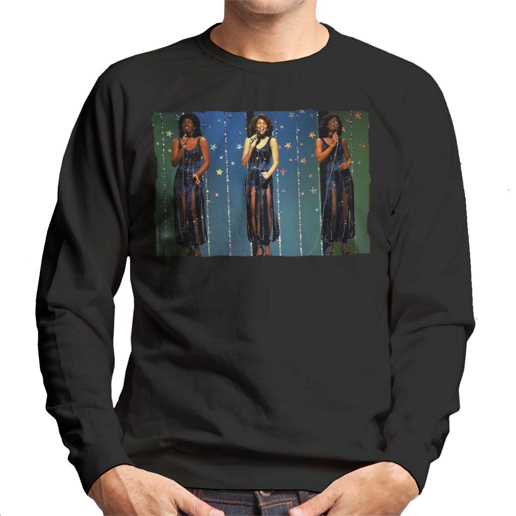 TV Times The Three Degrees Pop Group Performing Men's Sweatshirt-ALL + EVERY