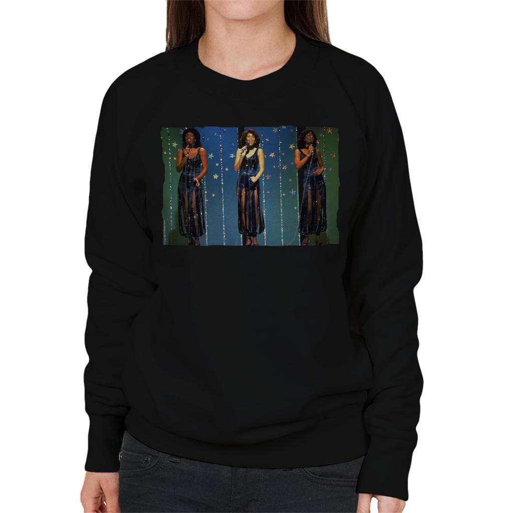 TV Times The Three Degrees Pop Group Performing Women's Sweatshirt-ALL + EVERY