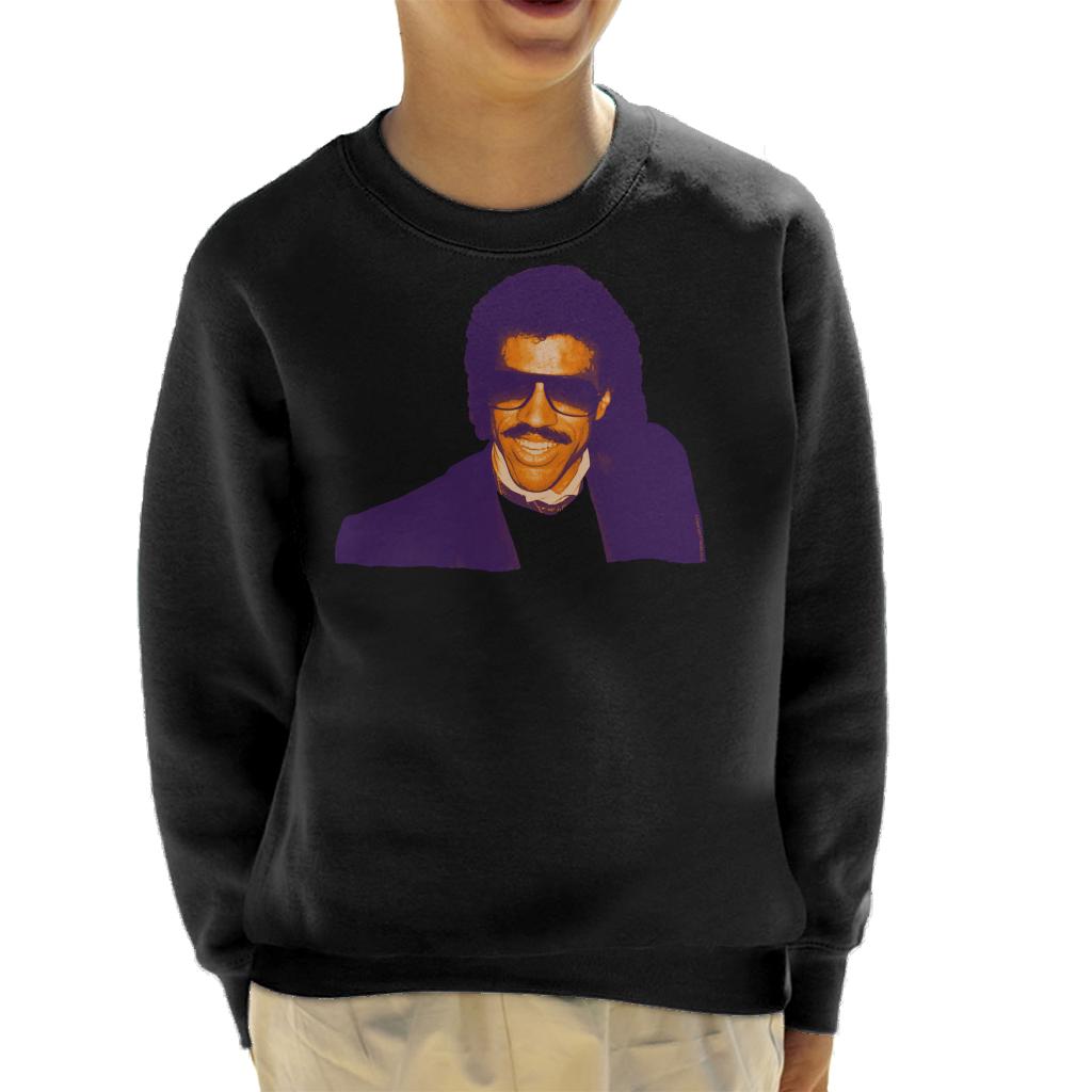 TV Times Pop Singer Lionel Richie 1985 Kids Sweatshirt-ALL + EVERY