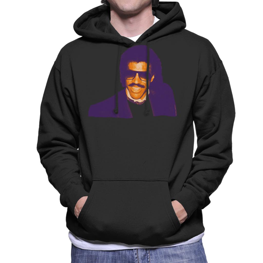 TV Times Pop Singer Lionel Richie 1985 Men's Hooded Sweatshirt-ALL + EVERY