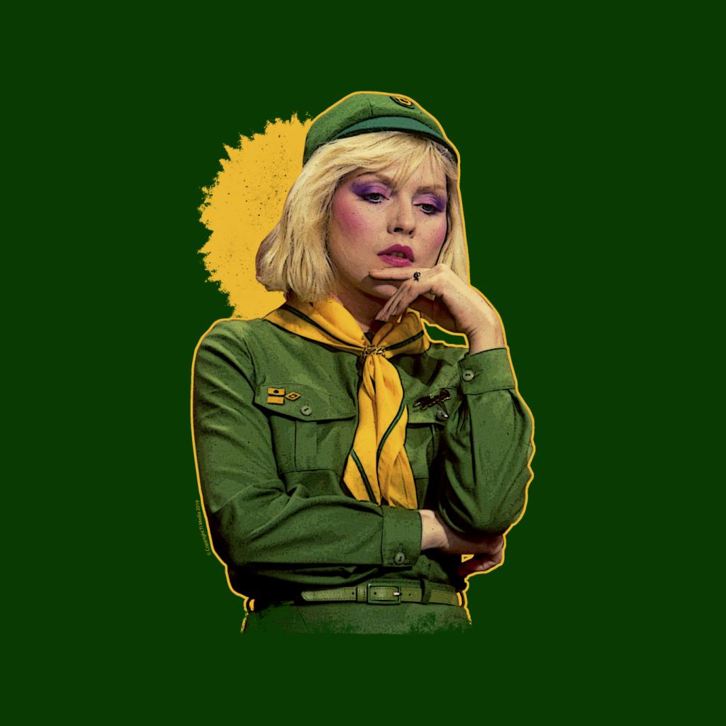 TV Times Debbie Harry Blondie In A Girl Guide Uniform Kids Hooded Sweatshirt-ALL + EVERY