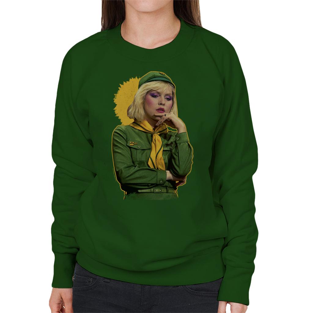 TV Times Debbie Harry Blondie In A Girl Guide Uniform Women's Sweatshirt-ALL + EVERY