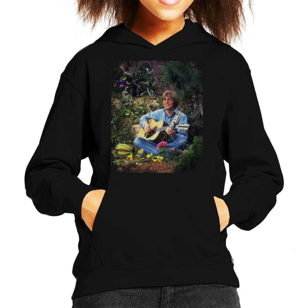 TV Times John Denver Perfomring On The Muppet Show Kids Hooded Sweatshirt-ALL + EVERY