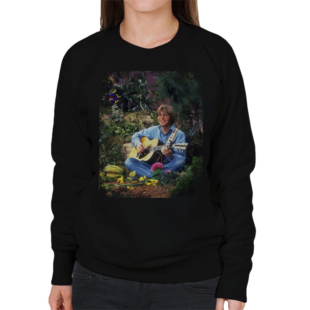 TV Times John Denver Perfomring On The Muppet Show Women's Sweatshirt-ALL + EVERY