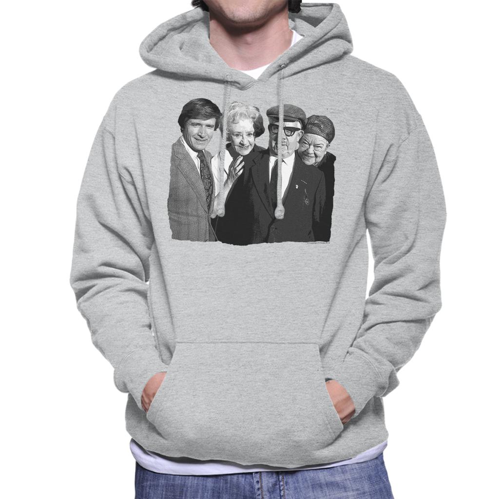 TV Times Select Cast Of Coronation Street 1975 Men's Hooded Sweatshirt-ALL + EVERY