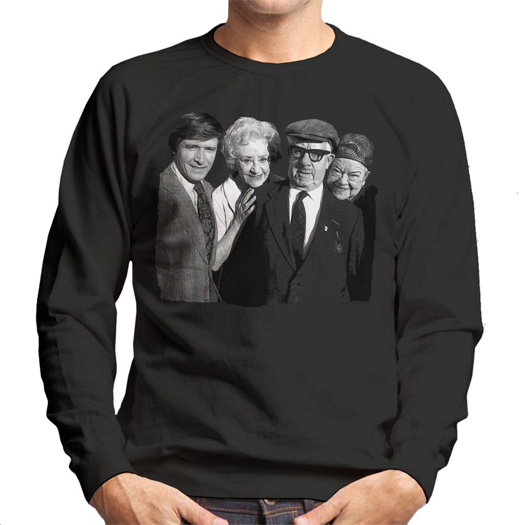 TV Times Select Cast Of Coronation Street 1975 Men's Sweatshirt-ALL + EVERY