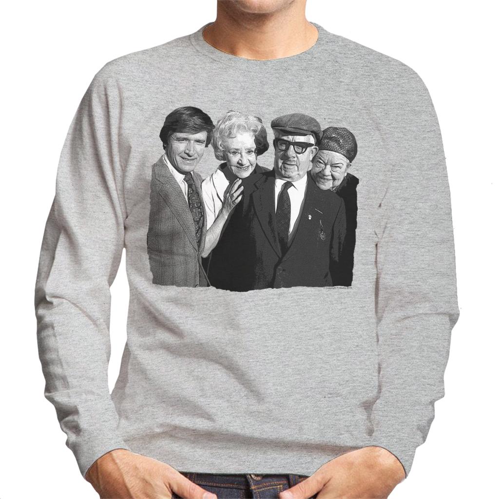 TV Times Select Cast Of Coronation Street 1975 Men's Sweatshirt-ALL + EVERY