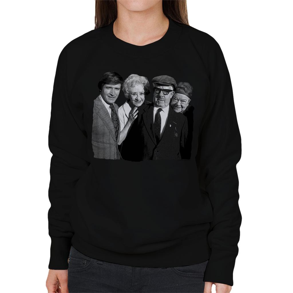 TV Times Select Cast Of Coronation Street 1975 Women's Sweatshirt-ALL + EVERY