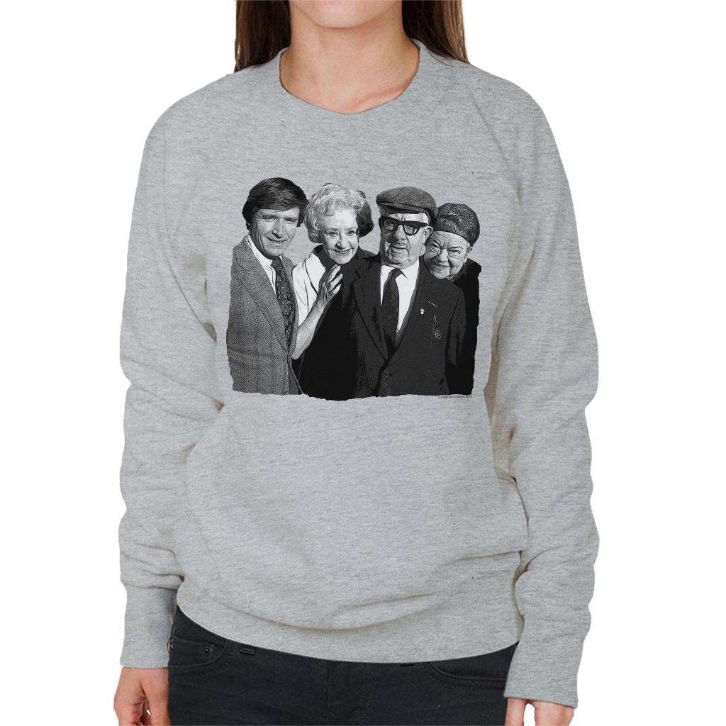 TV Times Select Cast Of Coronation Street 1975 Women's Sweatshirt-ALL + EVERY