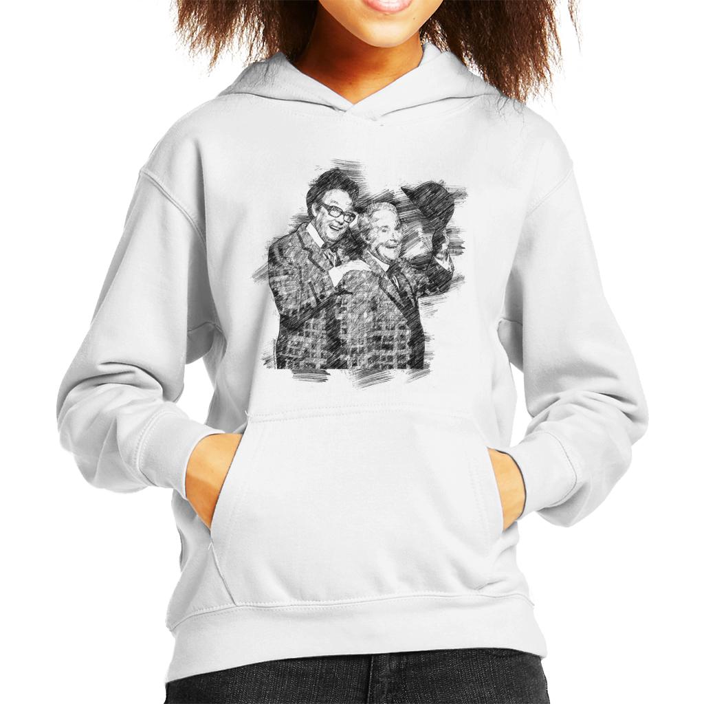 TV Times Comedy Duo Eric Morecambe And Ernie Wise 1981 Kids Hooded Sweatshirt