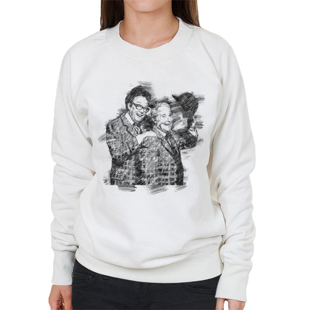 TV Times Comedy Duo Eric Morecambe And Ernie Wise 1981 Women's Sweatshirt