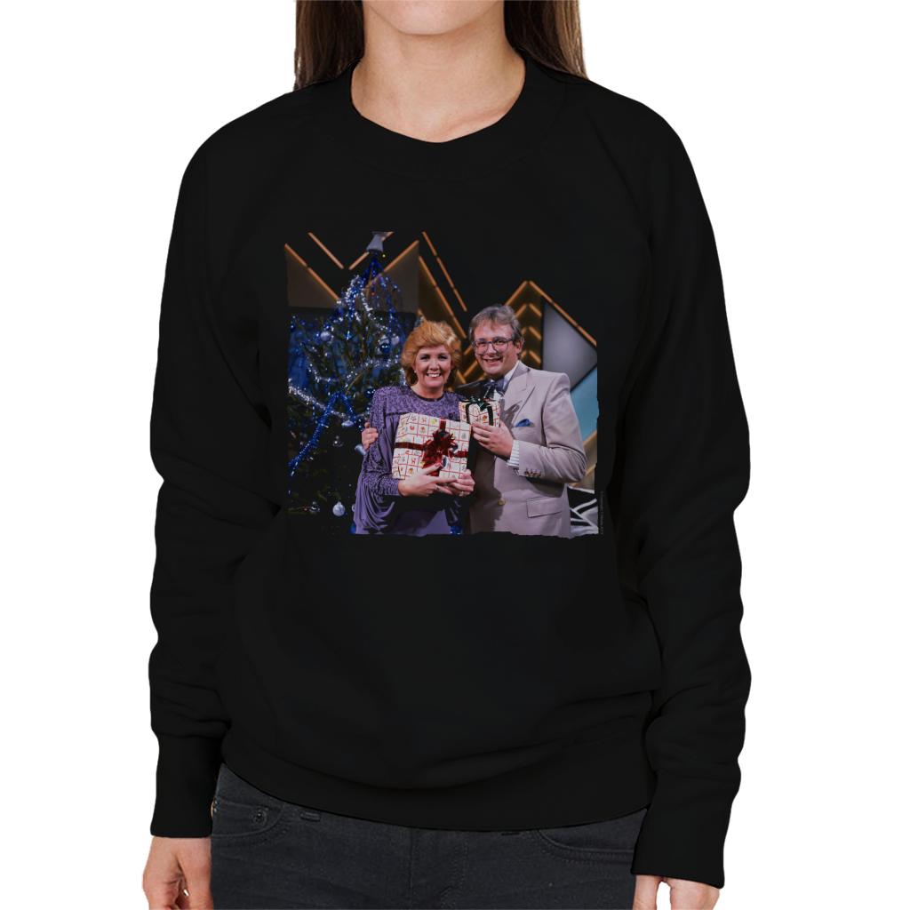 TV Times Cilla Black And Christopher Biggins Christmas 1984 Women's Sweatshirt