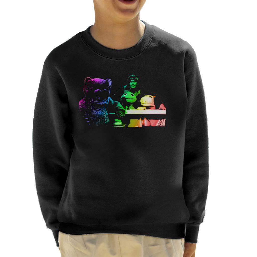 TV Times Rainbow Cast 1975 Kids Sweatshirt