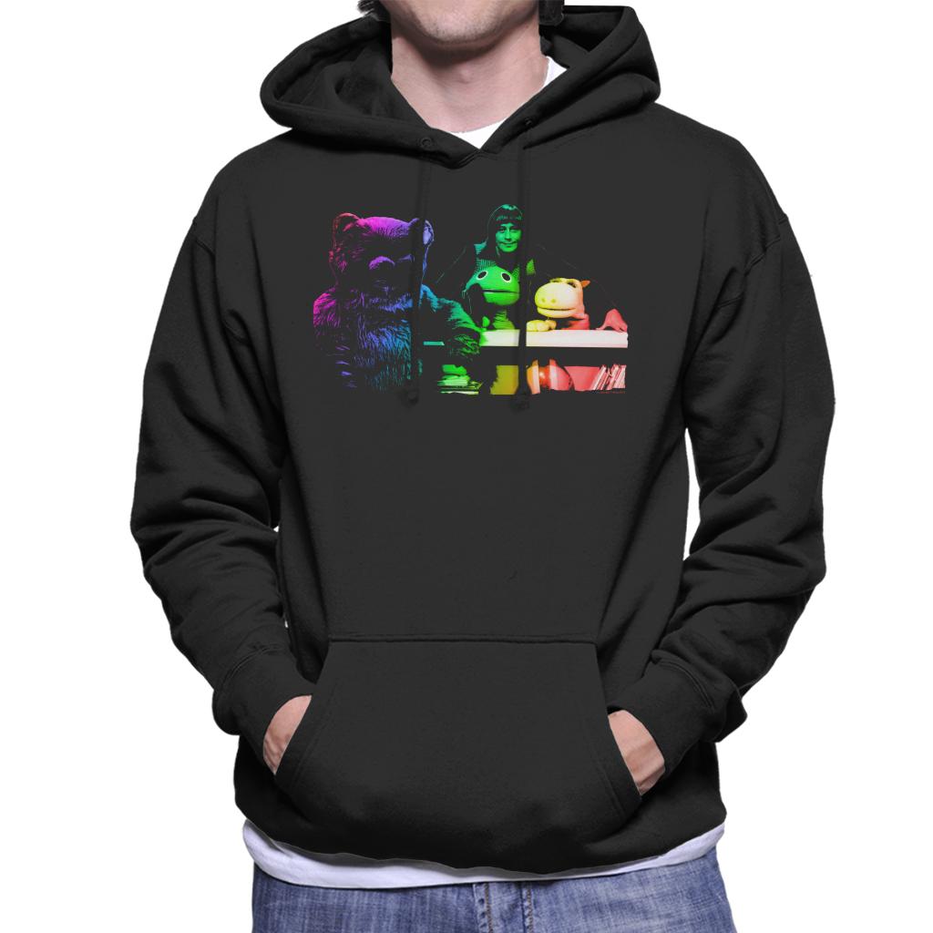 TV Times Rainbow Cast 1975 Men's Hooded Sweatshirt