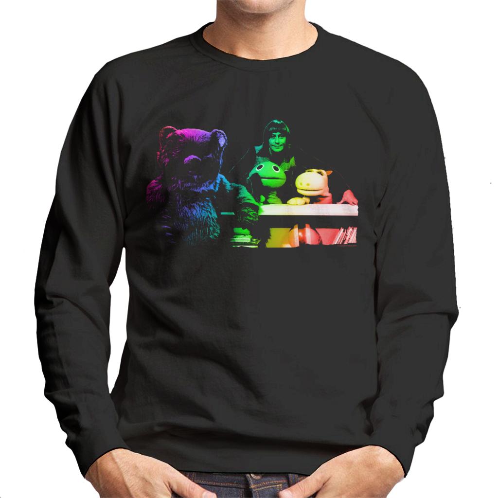 TV Times Rainbow Cast 1975 Men's Sweatshirt