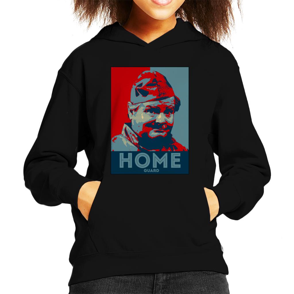 TV Times Benny Hill Home Guard Kids Hooded Sweatshirt