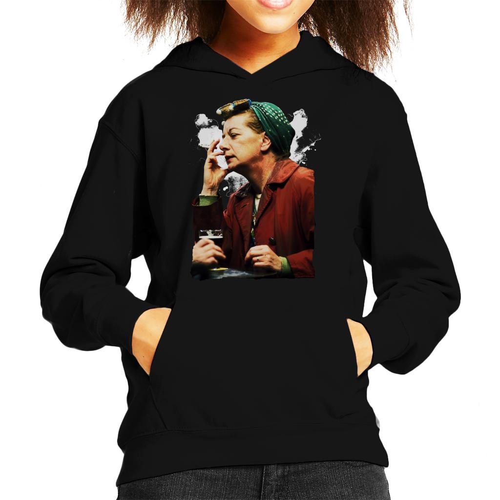 TV Times Jean Alexander As Hlda Ogden In Coronation Street Kids Hooded Sweatshirt