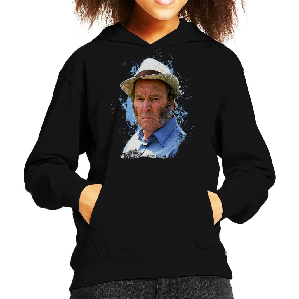 TV Times Amos Brealy Played By Ronald Magill Emmerdale Kids Hooded Sweatshirt