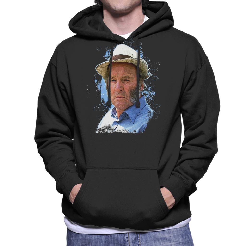 TV Times Amos Brealy Played By Ronald Magill Emmerdale Men's Hooded Sweatshirt