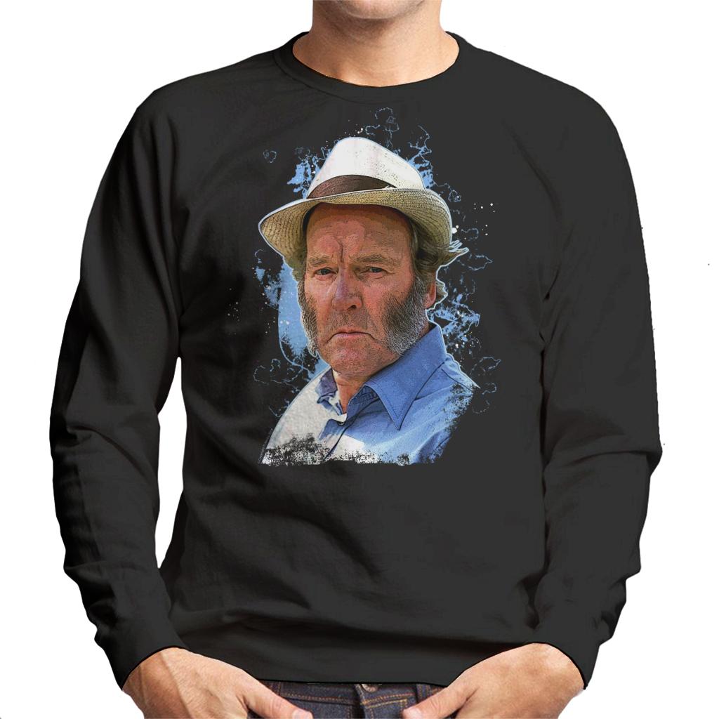 TV Times Amos Brealy Played By Ronald Magill Emmerdale Men's Sweatshirt