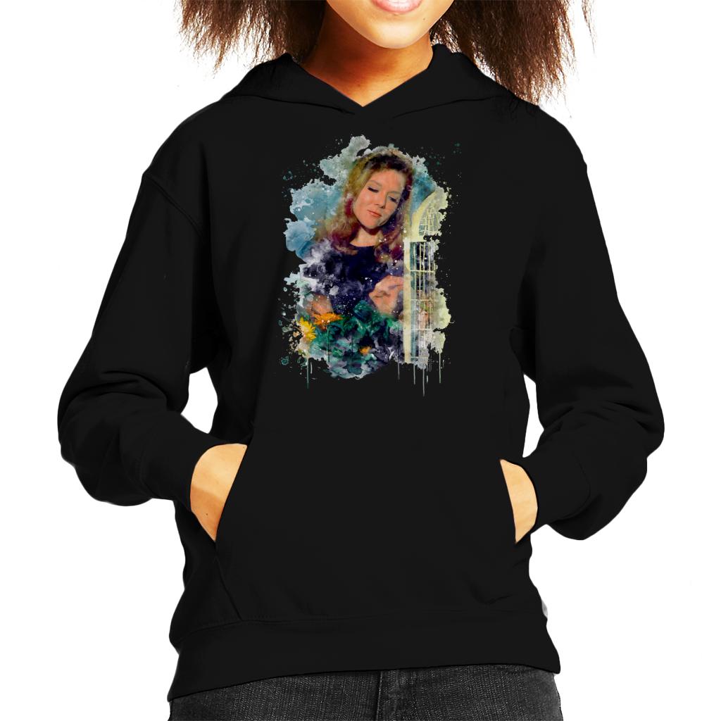 TV Times Diana Rigg On TV Show Married Alive Kids Hooded Sweatshirt