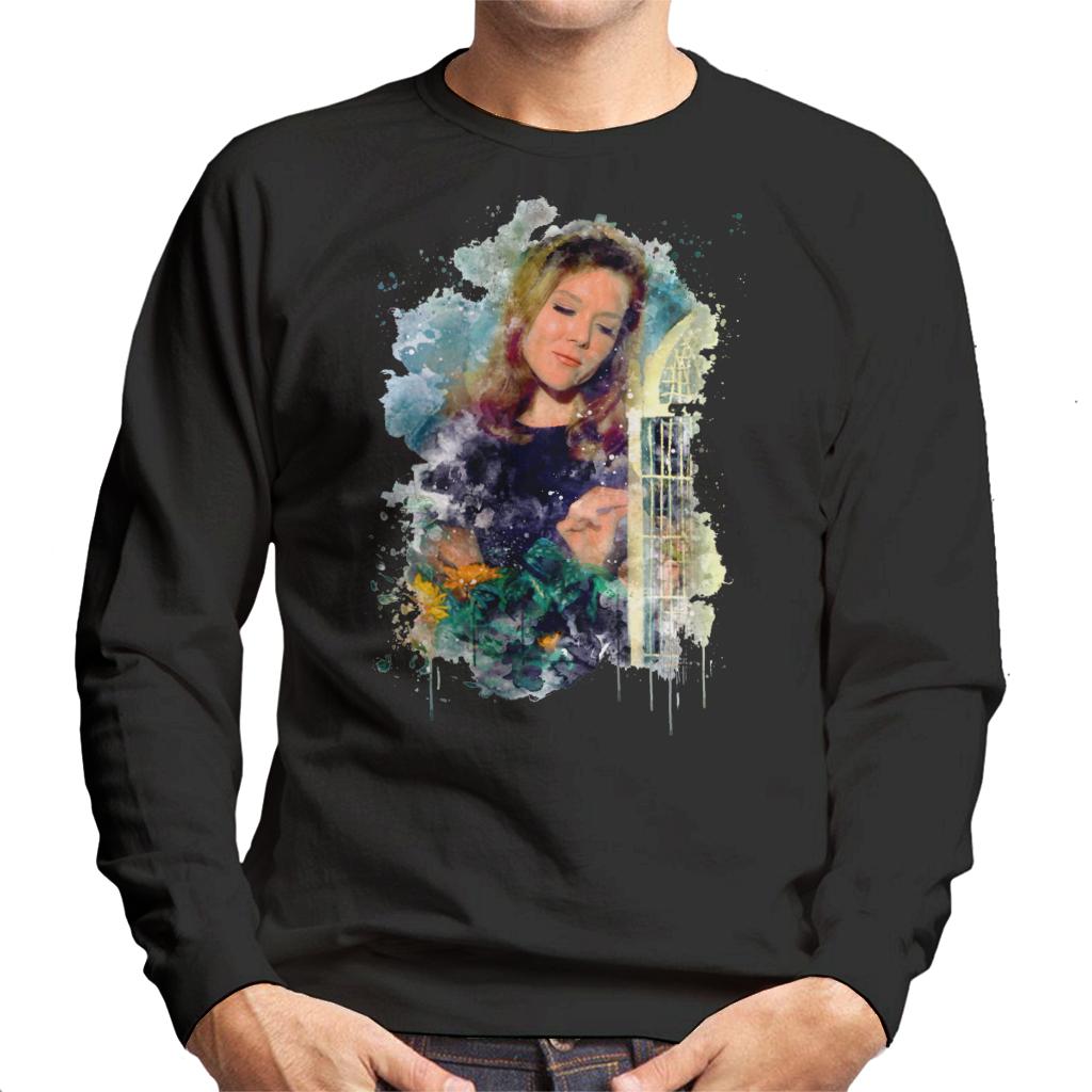 TV Times Diana Rigg On TV Show Married Alive Men's Sweatshirt