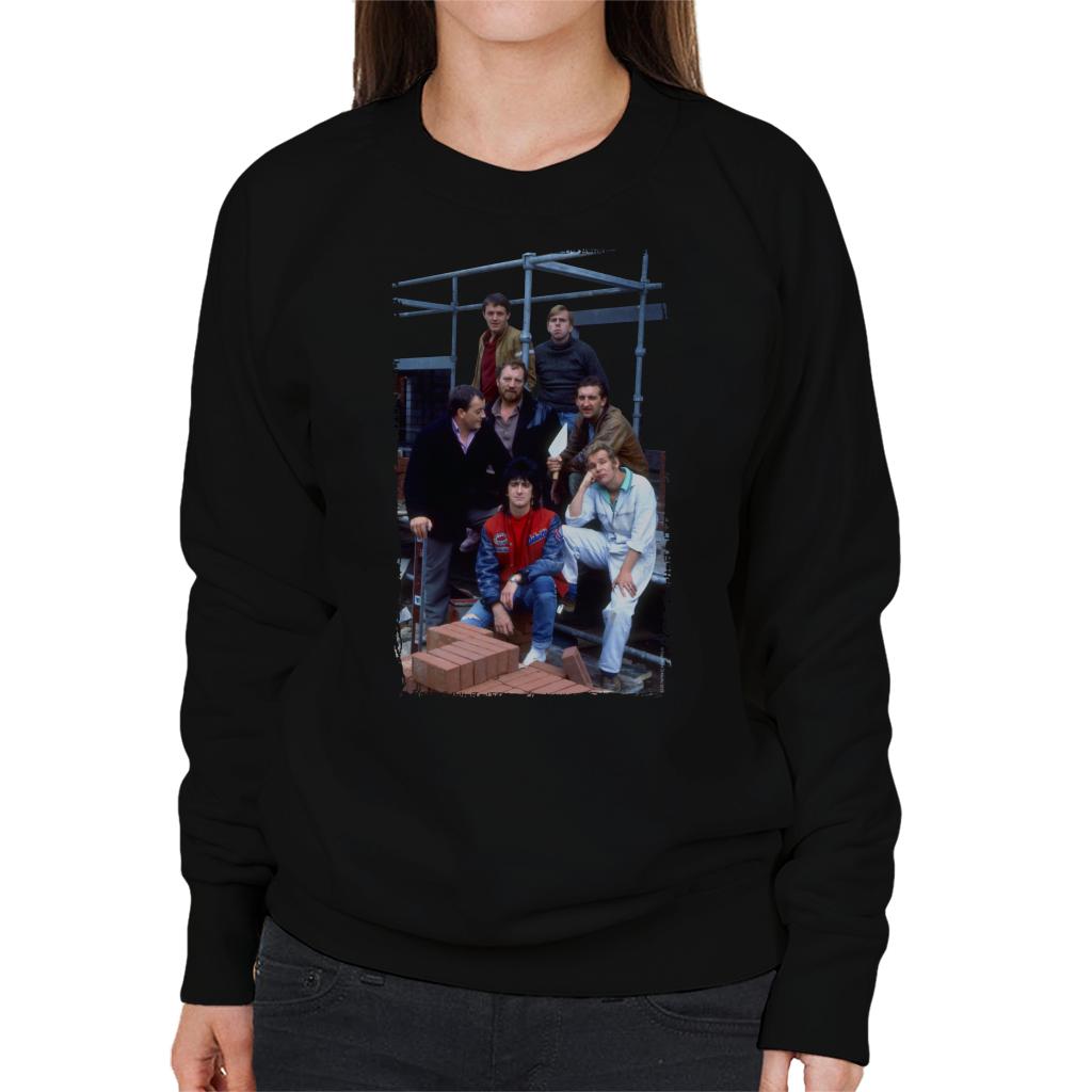 TV Times Cast Of Auf Wiedersehen Pet Women's Sweatshirt