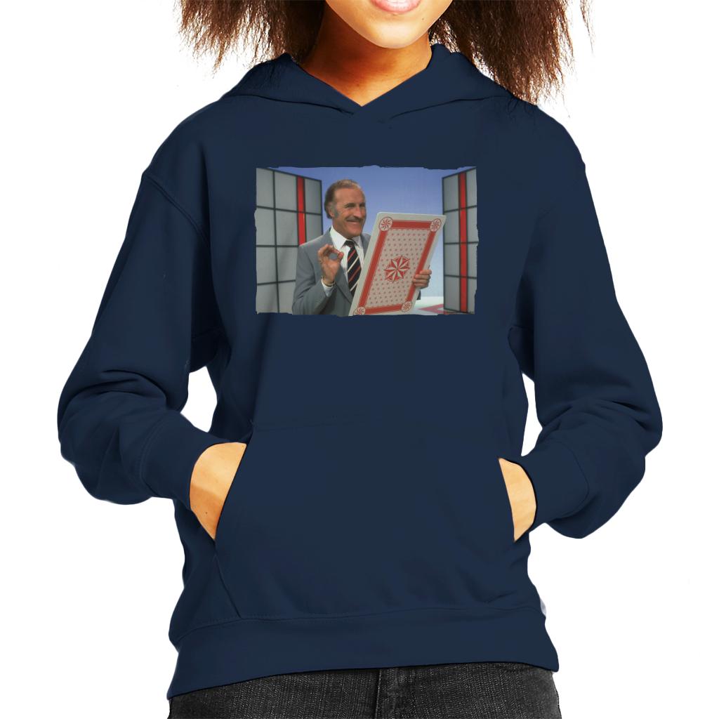 TV Times Bruce Forsyth On Game Show Play Your Cards Right Kids Hooded Sweatshirt