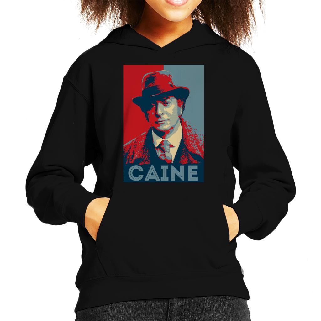 TV Times Michael Caine In Jack The Ripper Kids Hooded Sweatshirt