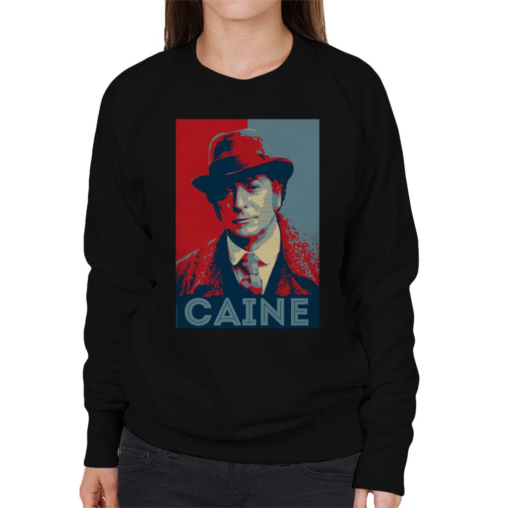 TV Times Michael Caine In Jack The Ripper Women's Sweatshirt