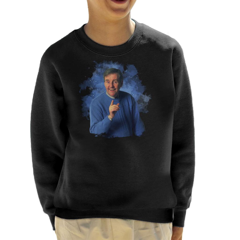 TV Times Actor Richard Briers Kids Sweatshirt