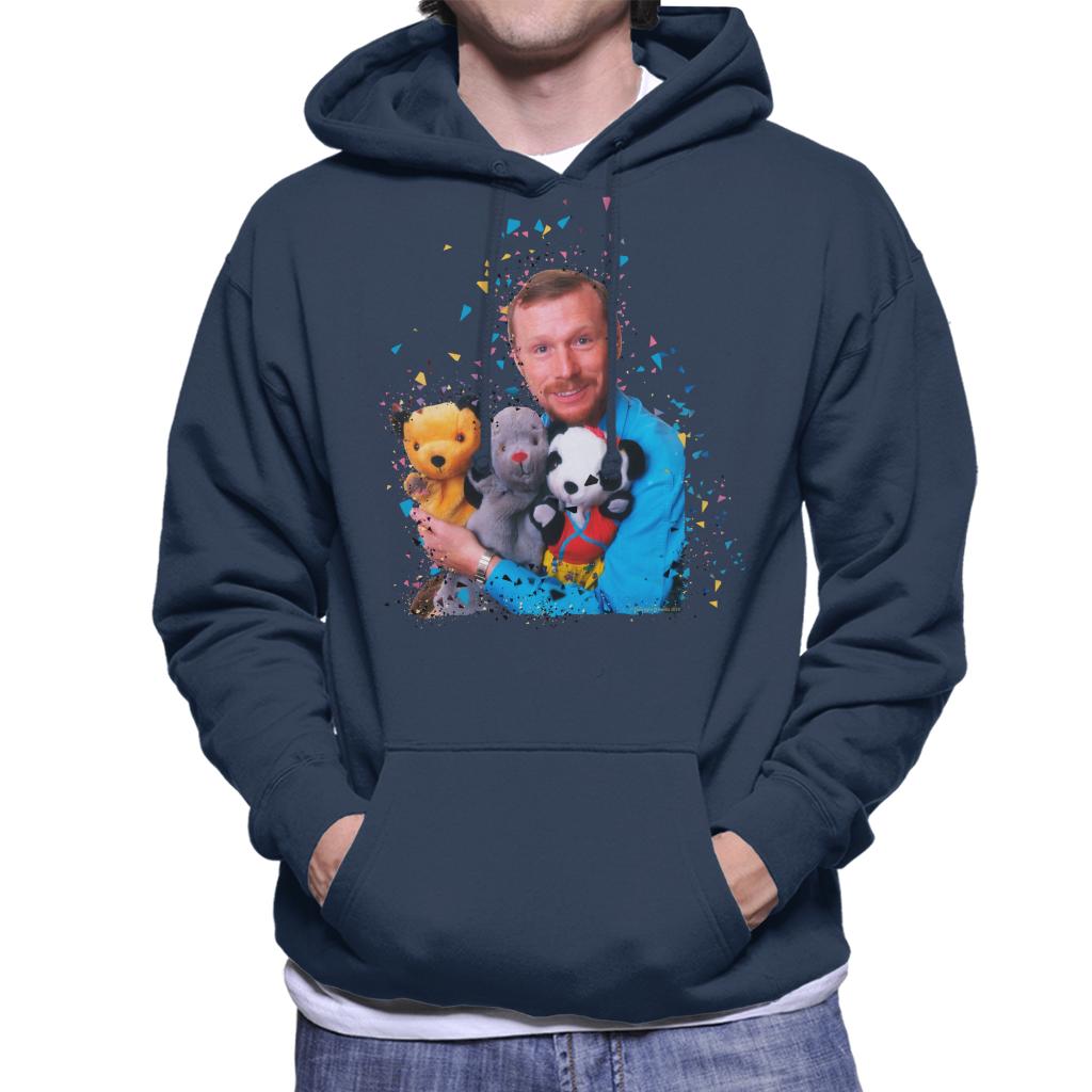 TV Times Matthew Corbett With Sooty Sweep And Soo Men's Hooded Sweatshirt