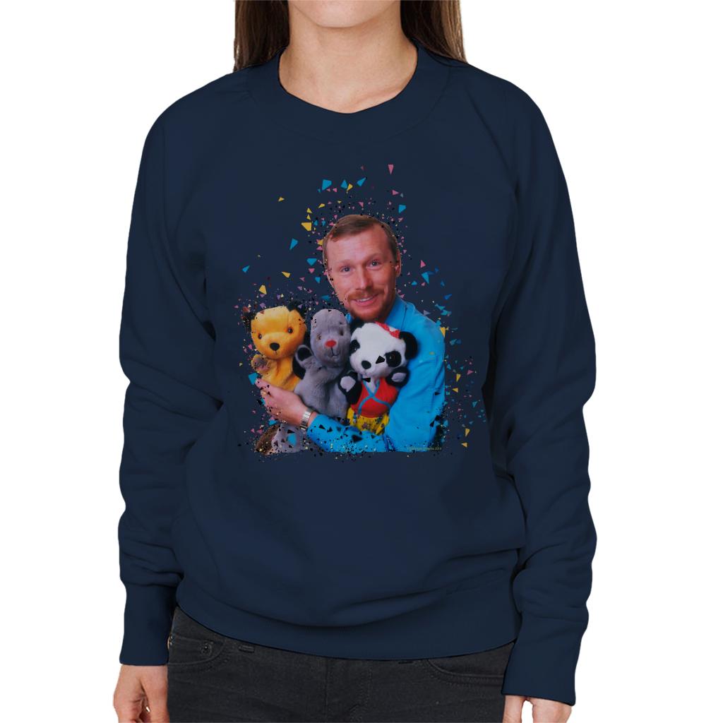 TV Times Matthew Corbett With Sooty Sweep And Soo Women's Sweatshirt