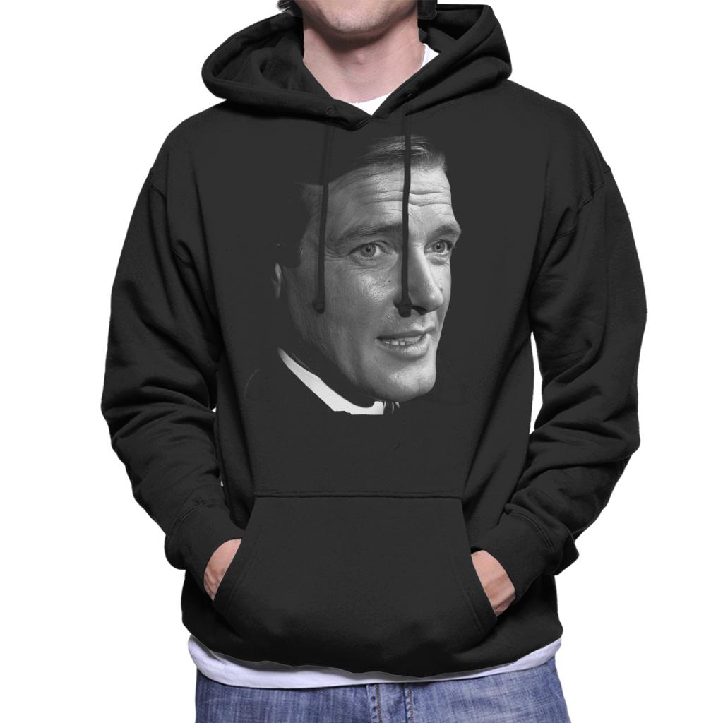 TV Times Actor Roger Moore Men's Hooded Sweatshirt