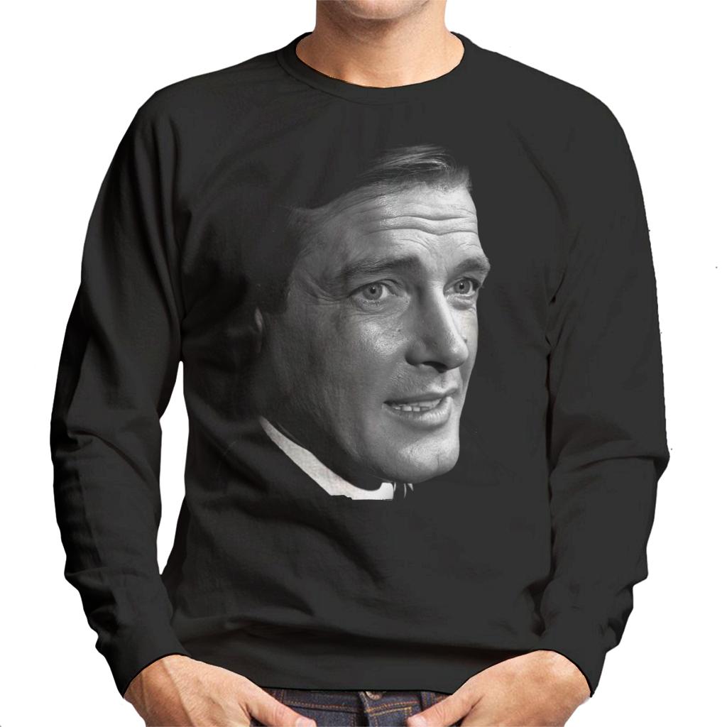 TV Times Actor Roger Moore Men's Sweatshirt