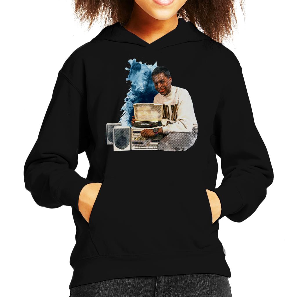 TV Times Andi Peters With A HiFi 1988 Kids Hooded Sweatshirt