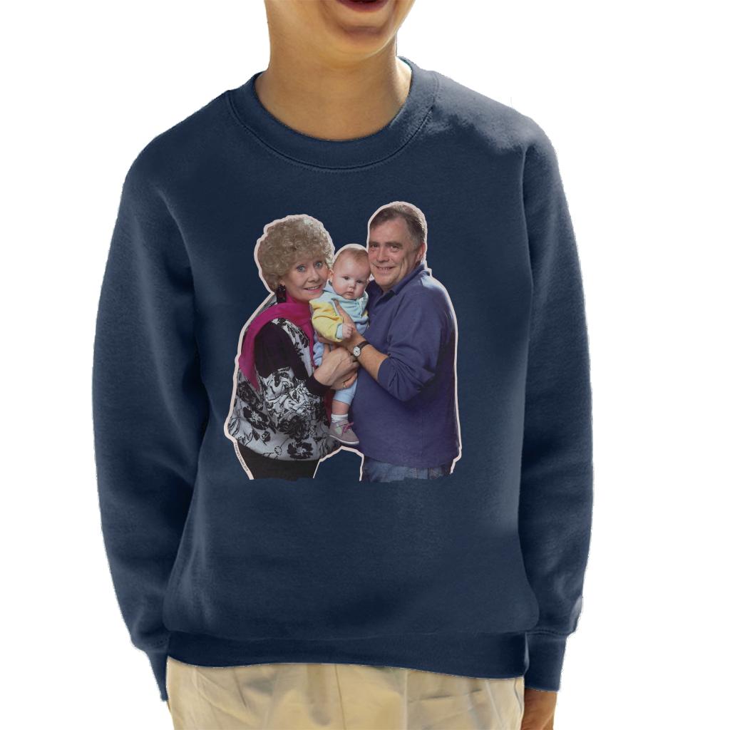 TV Times Coronation Streets Jack And Vera Duckworth Kids Sweatshirt-ALL + EVERY