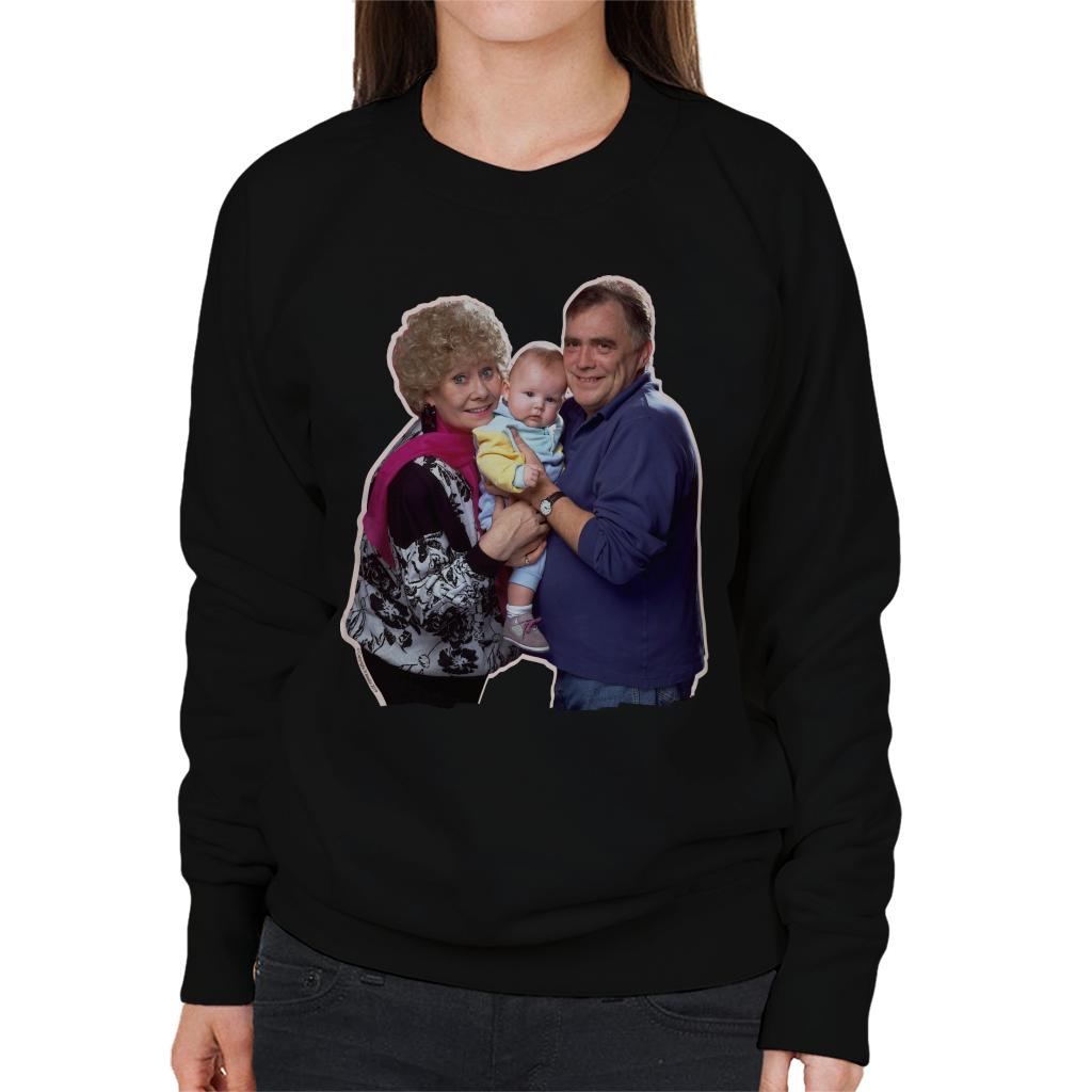 TV Times Coronation Streets Jack And Vera Duckworth Women's Sweatshirt-ALL + EVERY