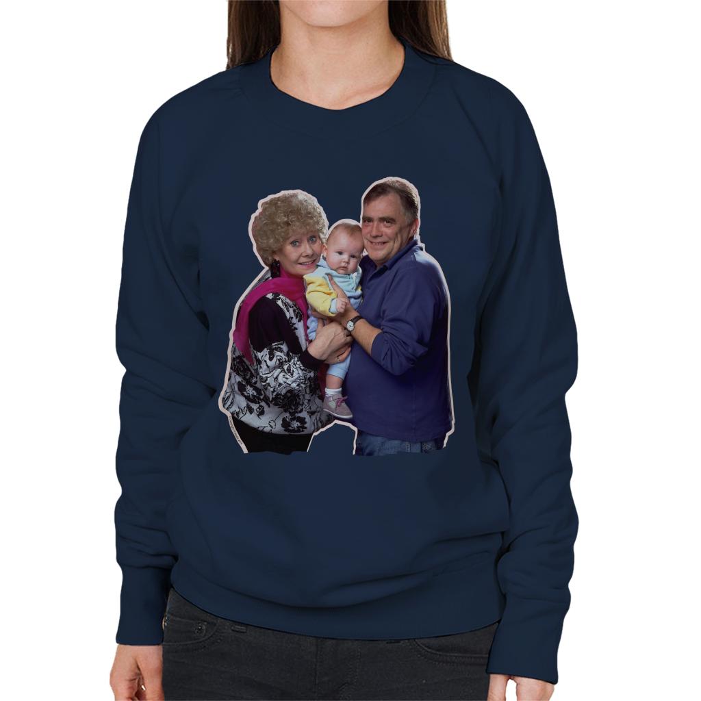 TV Times Coronation Streets Jack And Vera Duckworth Women's Sweatshirt-ALL + EVERY