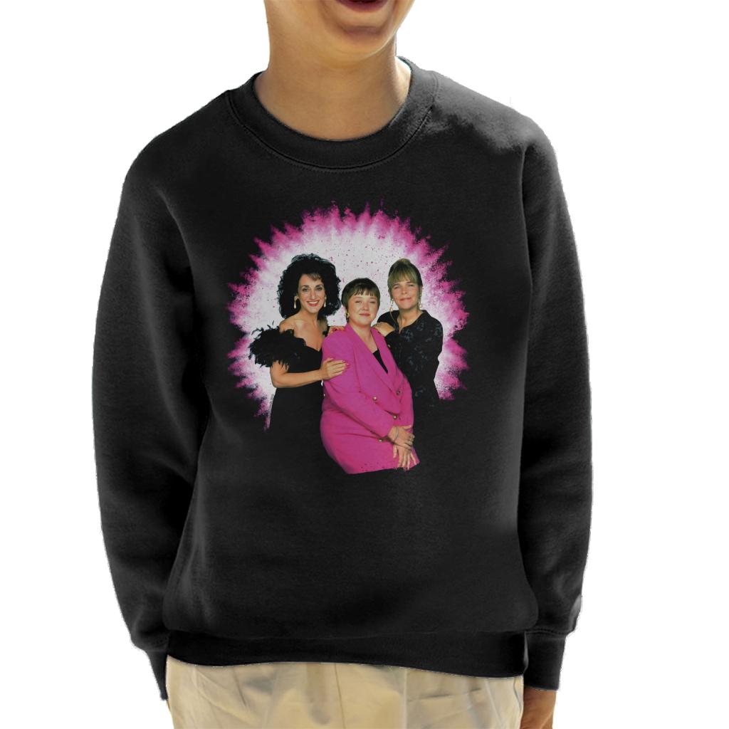 TV Times Stars Of Birds Of A Feather Kids Sweatshirt-ALL + EVERY