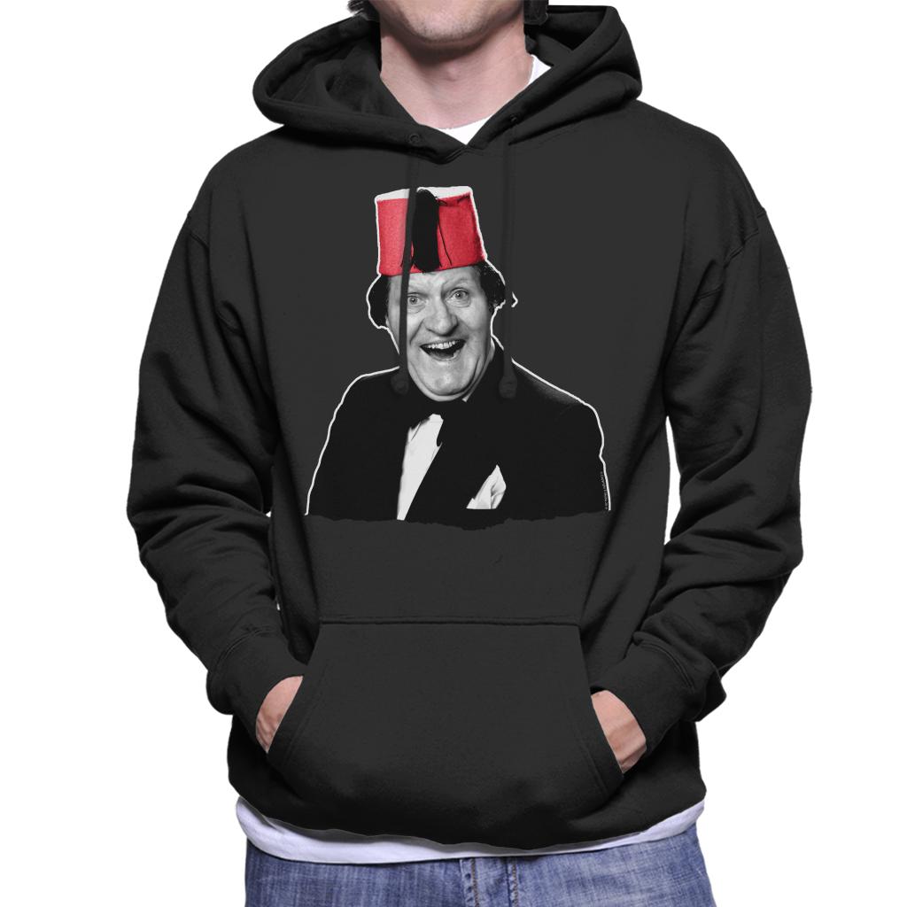 TV Times Comedian Tommy Cooper 1978 Men's Hooded Sweatshirt-ALL + EVERY