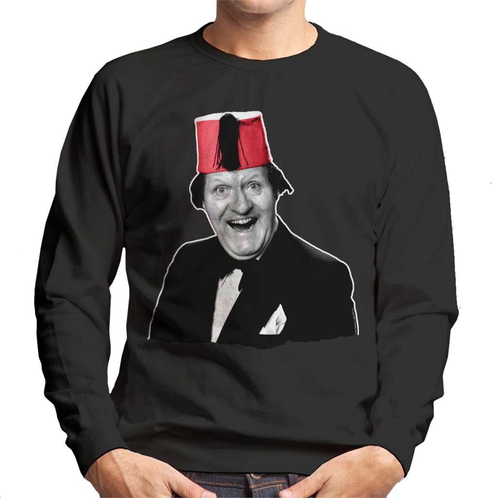 TV Times Comedian Tommy Cooper 1978 Men's Sweatshirt-ALL + EVERY