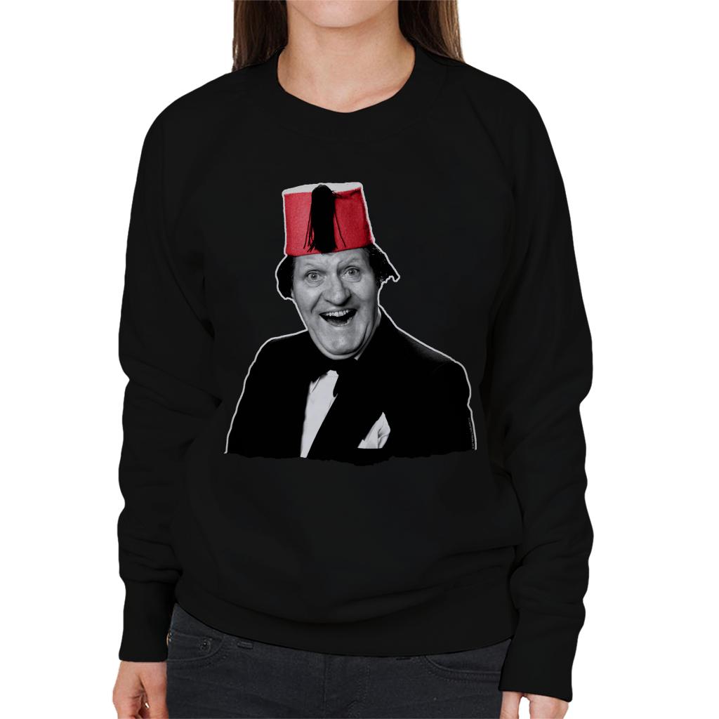 TV Times Comedian Tommy Cooper 1978 Women's Sweatshirt-ALL + EVERY