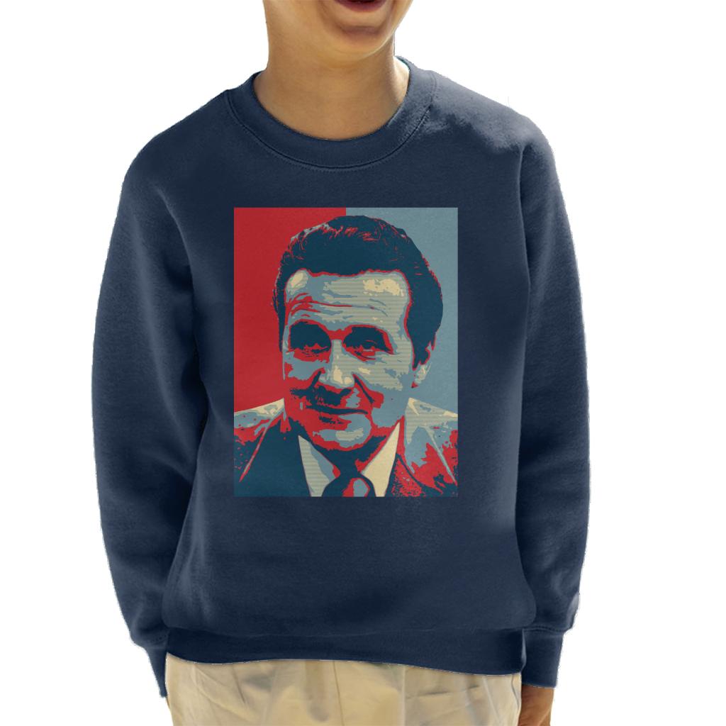 TV Times Patrick Macnee As Jon Steed In The New Avengers Kids Sweatshirt-ALL + EVERY